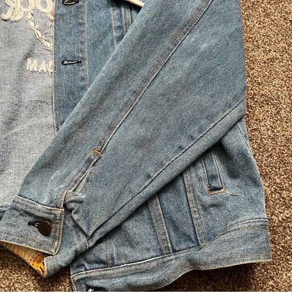 Vintage Hard Rock Cafe Amsterdam Denim Jean Jacket - Picture 7 of 12